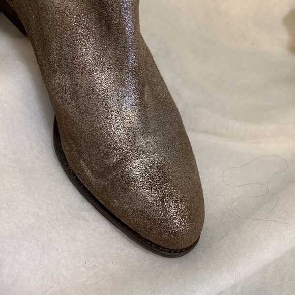 SEYCHELLES Women’s Offstage Ankle Leather Boots Pewter size 7 - Picture 3 of 6